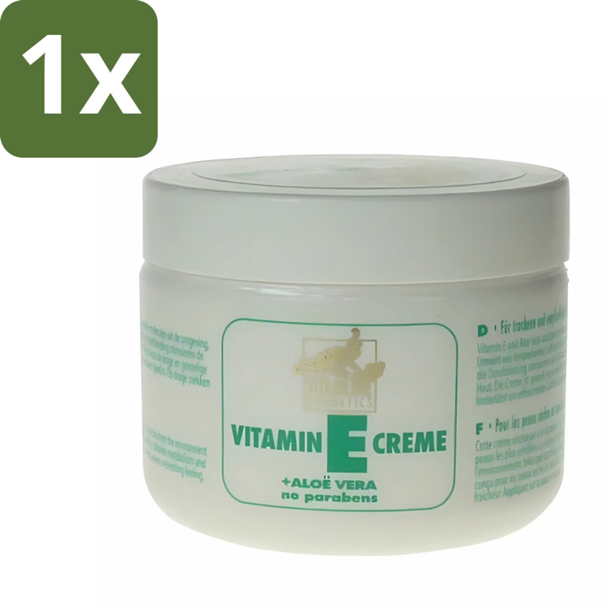 1 x Goldline - Bodycrème - Vitamine-E & Aloë Vera - Gevoelige Huid - Kalmerend - 250 ml - Gevoelige Huid - Vitamine E - Aloë Vera - Bodycrème - Kalmerend