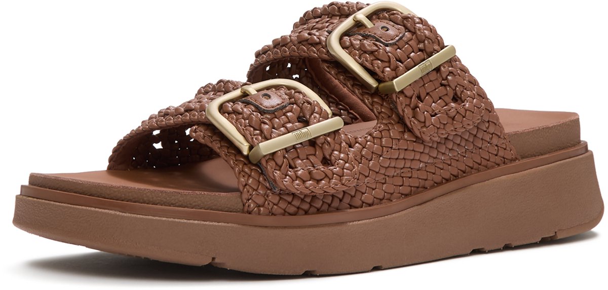 FitFlop Gen-FF Woven Two-Bar Slides - Maat 37