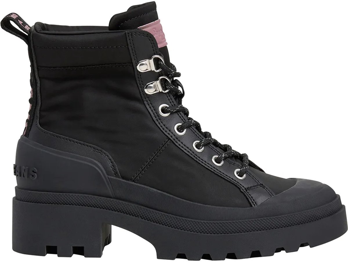 Pepe Jeans Hale Dusk Booties Met Hak Zwart EU 38 Vrouw