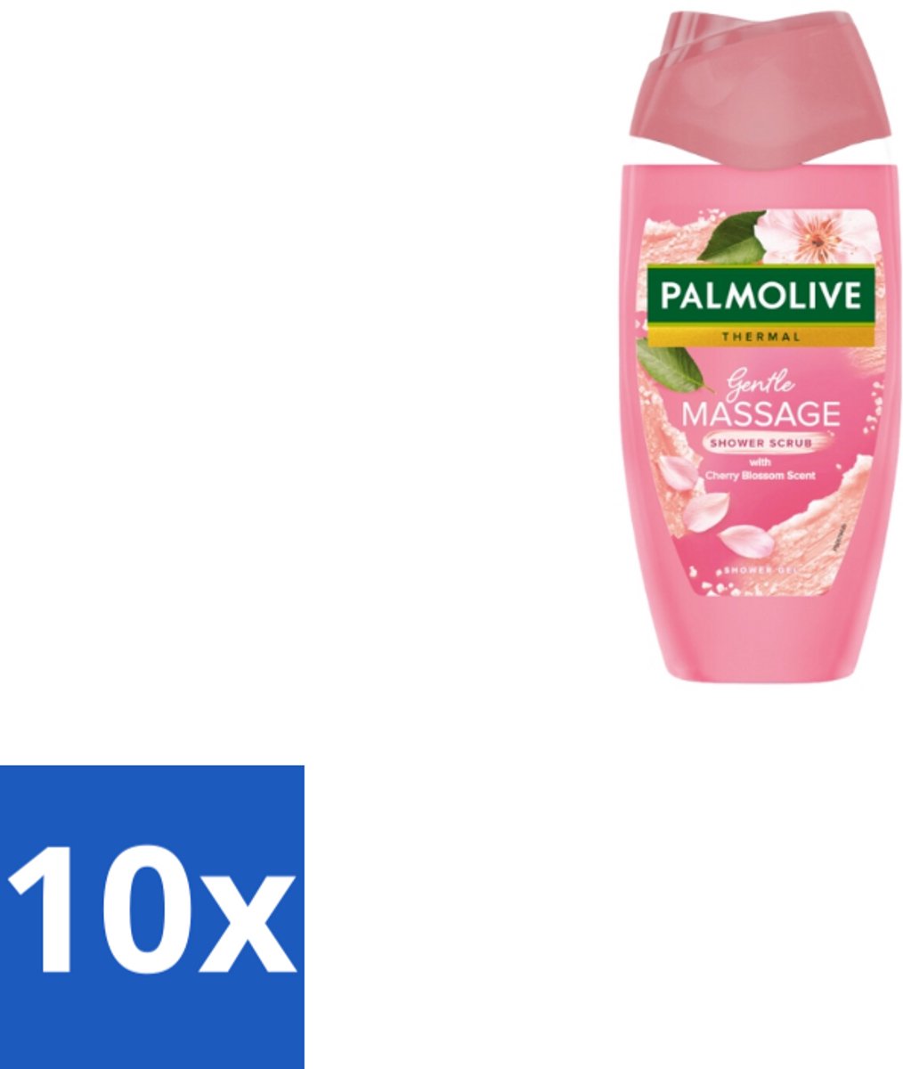 Palmolive – Douchescrub – Thermal Cherry Blossom – 250 ml - Bulkverpakking - 10 stuks