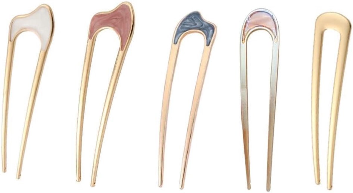 Haarspelden, U-vormige haarspelden, Franse haarspelden, accessoires, kapsel voor dames en meisjes
