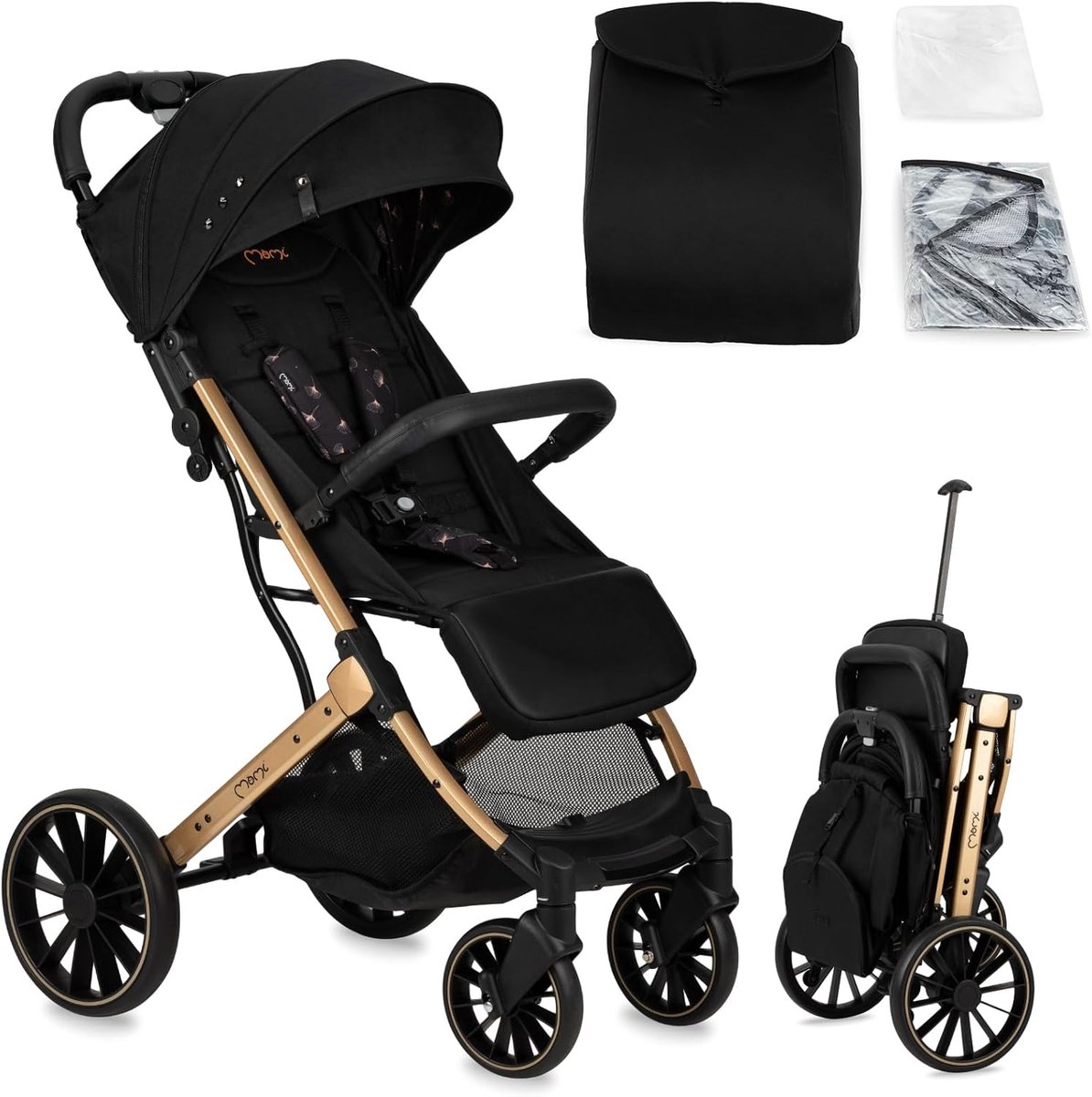 Buggy 5-punts veiligheidsgordel - Opvouwbaar - Winkeltas - Handig voor onderweg - ShopVlot