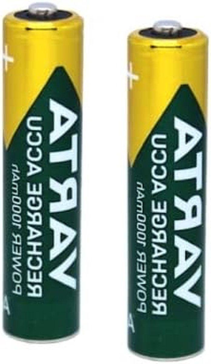 Oplaadbare Batterijen - Accu Set - Babyfoon Bewaking - Lage Zelfontlading - 1000 mAh - Niet Van Toepassing