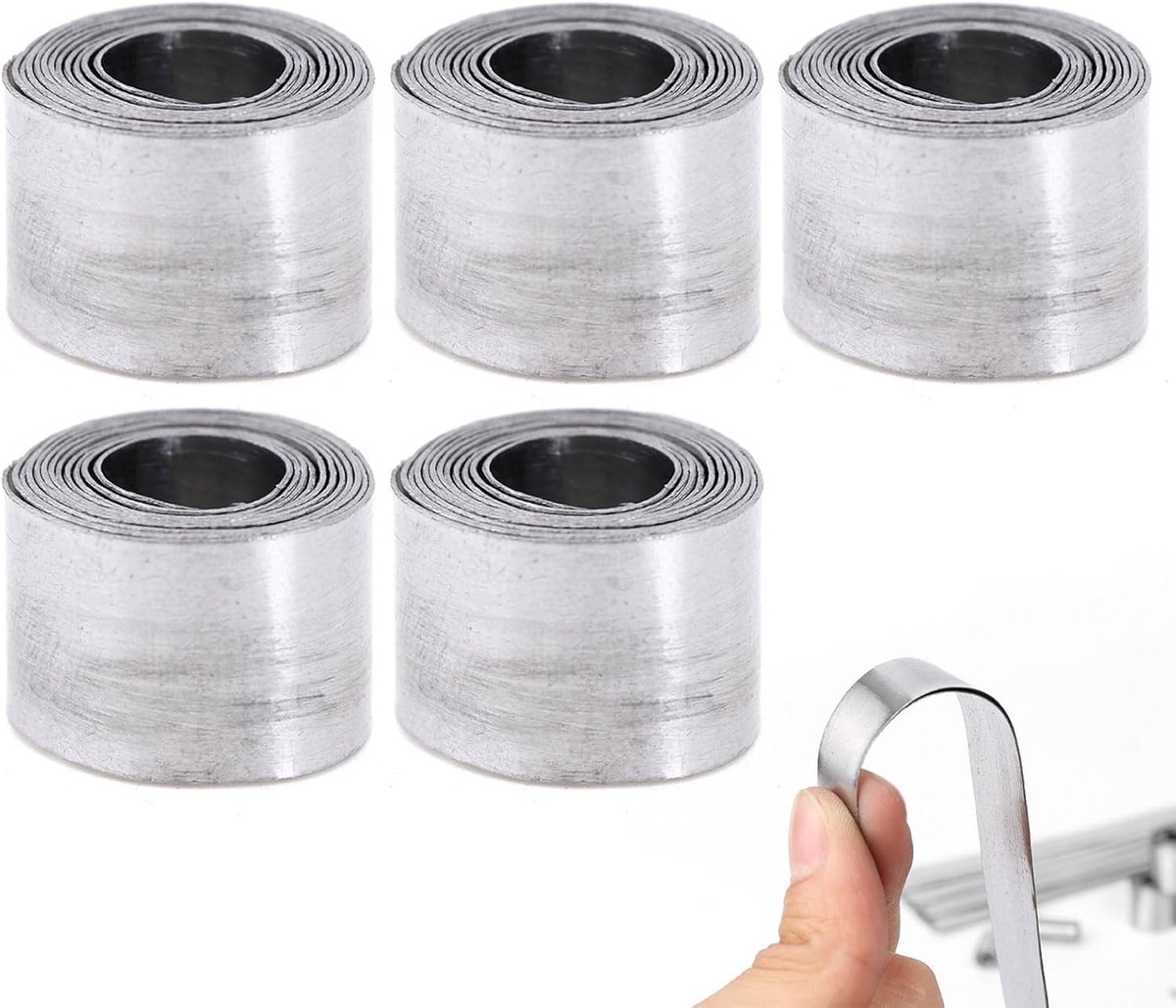 Zachte Loodfolie Rol 0.6mm - Hoogwaardige Lood Tape voor Vissen, Gewicht Rollen en Visaccessoires