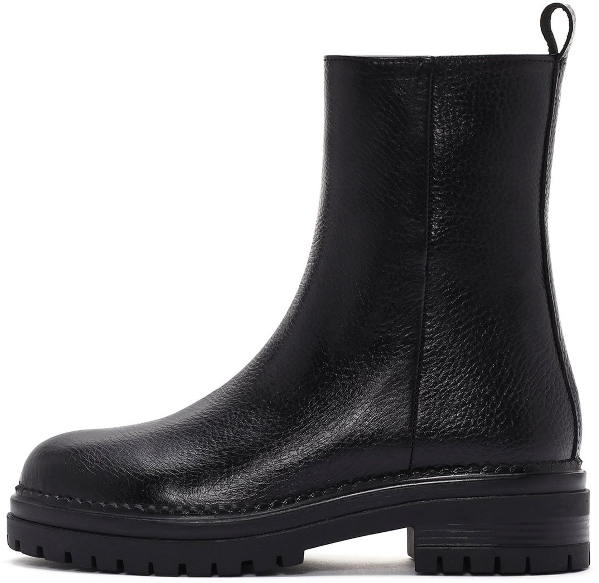 DERIMOD Ankle Boots Leather Ankle Boots
