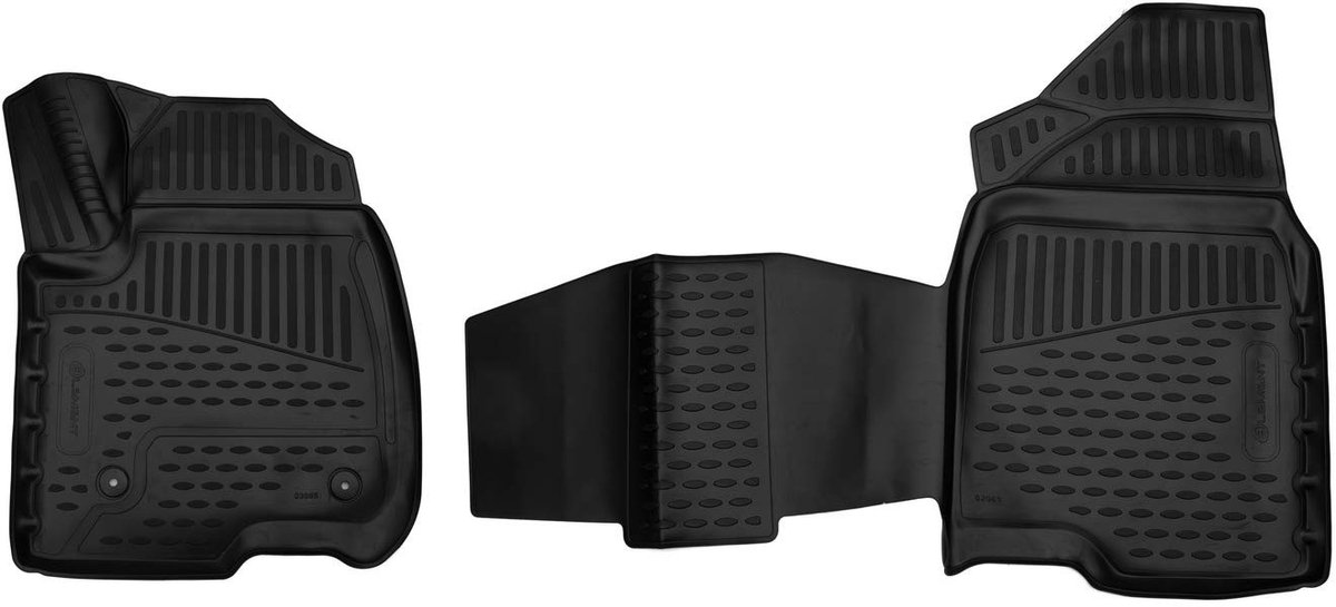 Omgoods - Rubbermatten voor Chevrolet Silverado, 2 Stuks