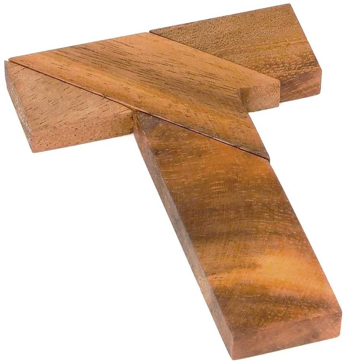 Omgoods - T-Puzzle Houten Puzzel met 100 Uitdagingen