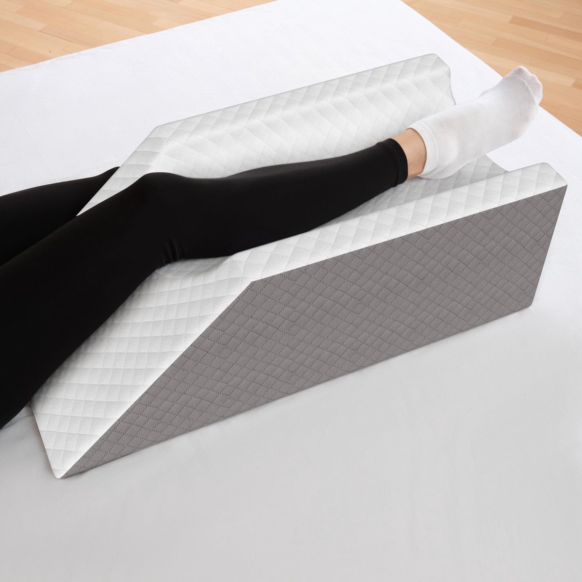 Omgoods - Enkel Been Verhogingskussen met Jacquard Hoes - Post-Operatief en Ondersteunend