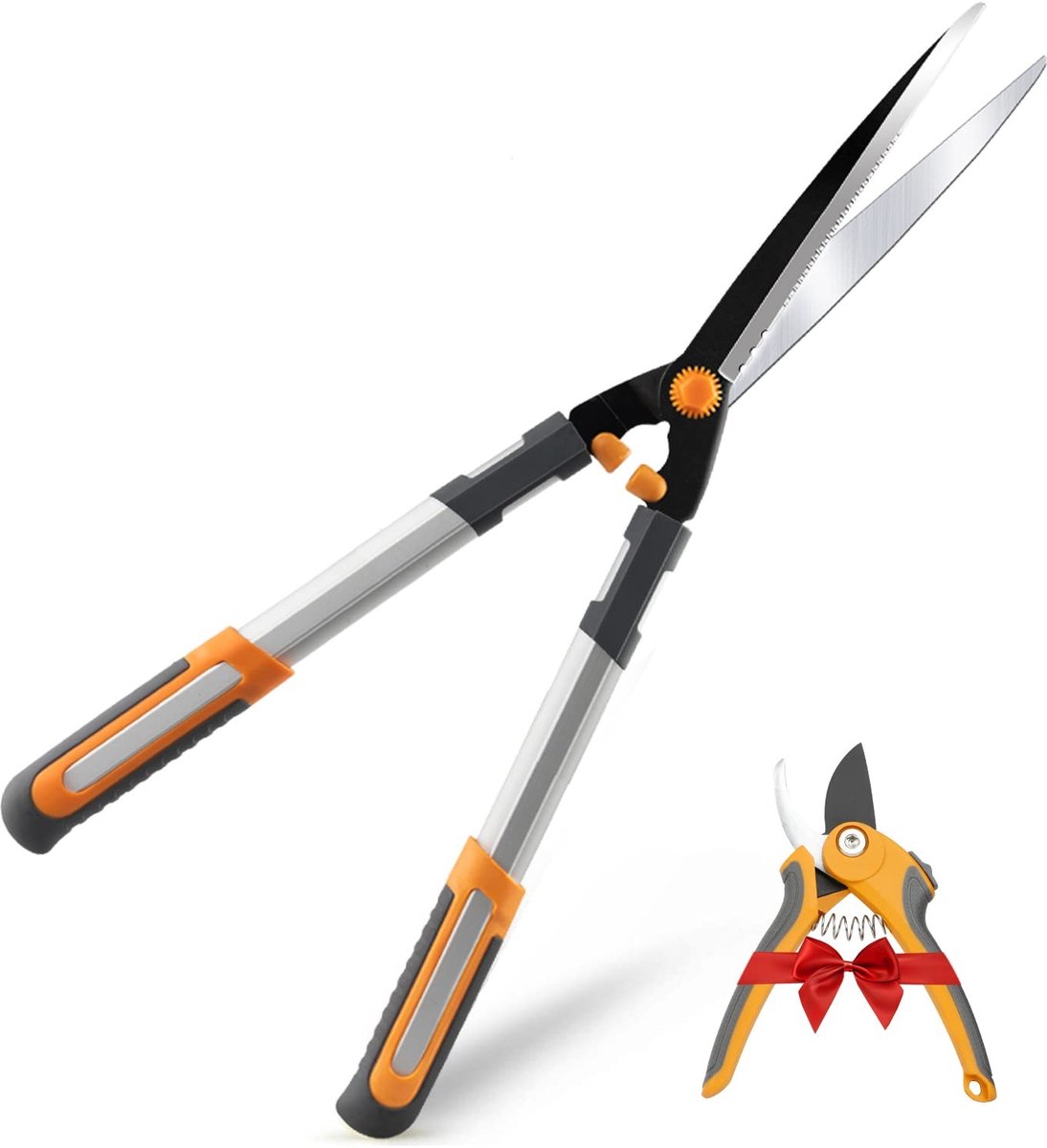 Omgoods - Lichtgewicht Heggenschaar 600 mm met Ergonomische Handgrepen