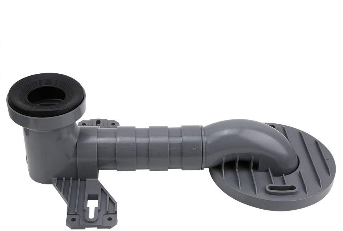 Omgoods - Toilet Connector - Toilet Shifter - Duurzaam en Betrouwbaar - Grijs - Toilet Accessoires - Geschikt voor Diverse Toiletten - Kwaliteit