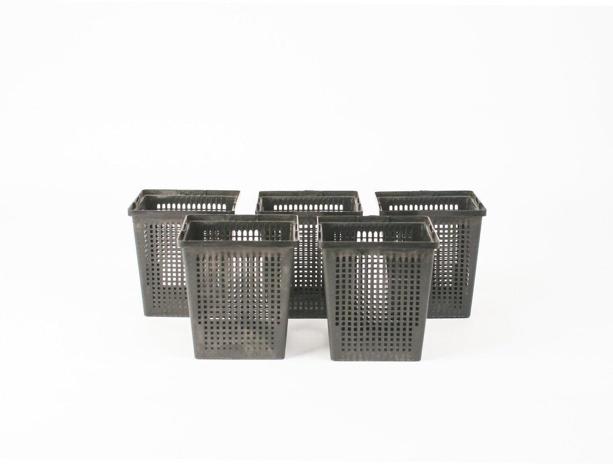 Omgoods - Set van 5 Plant Baskets voor Tuin en Vijver