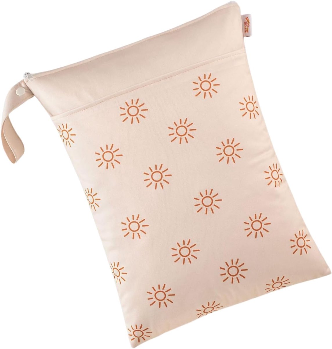 Wetbag luiertasje groot - waterdicht polyester - met ritsen - ideaal voor zwemkleding en luiers - SnelShoppen