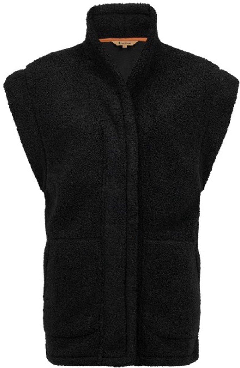 Bodywarmer Abby sherpa dames Life Line Zwart