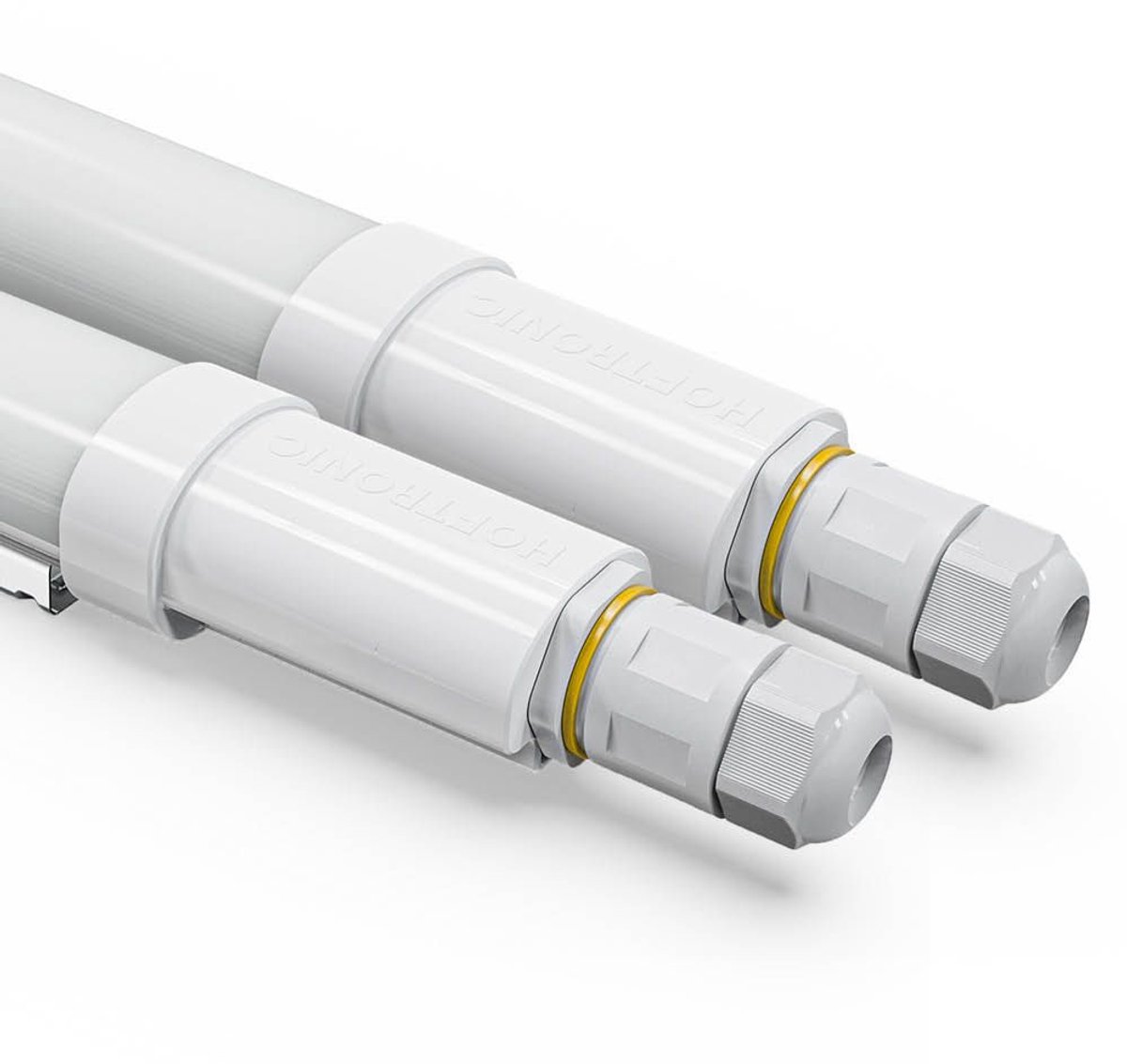HOFTRONIC Set van 2 - R-Series Pro - LED TL-armatuur 120cm - IP65 waterdicht - 36 watt - 5040 lumen - 4000K - Koppelbaar - IK07 - Flikkervrij - R-Series Tri-Proof - 2 jaar garantie Wit
