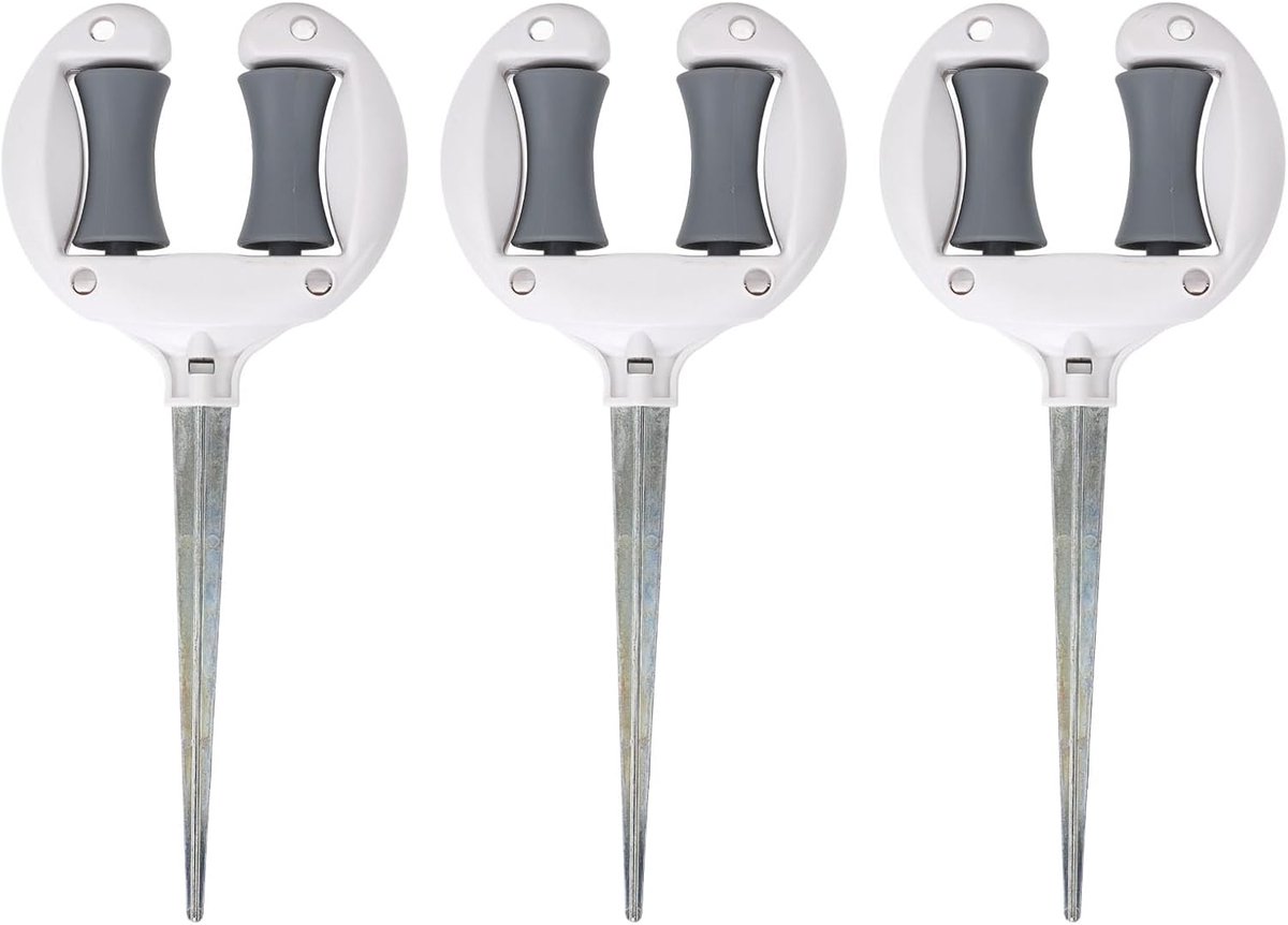 SnelShoppen - Tuinslang Gids Spike Set, Tuinslang Begeleider met Flexibele Rollen, Water Sprayer Slang Ondersteuning voor Tuin en Plantbescherming, Gr