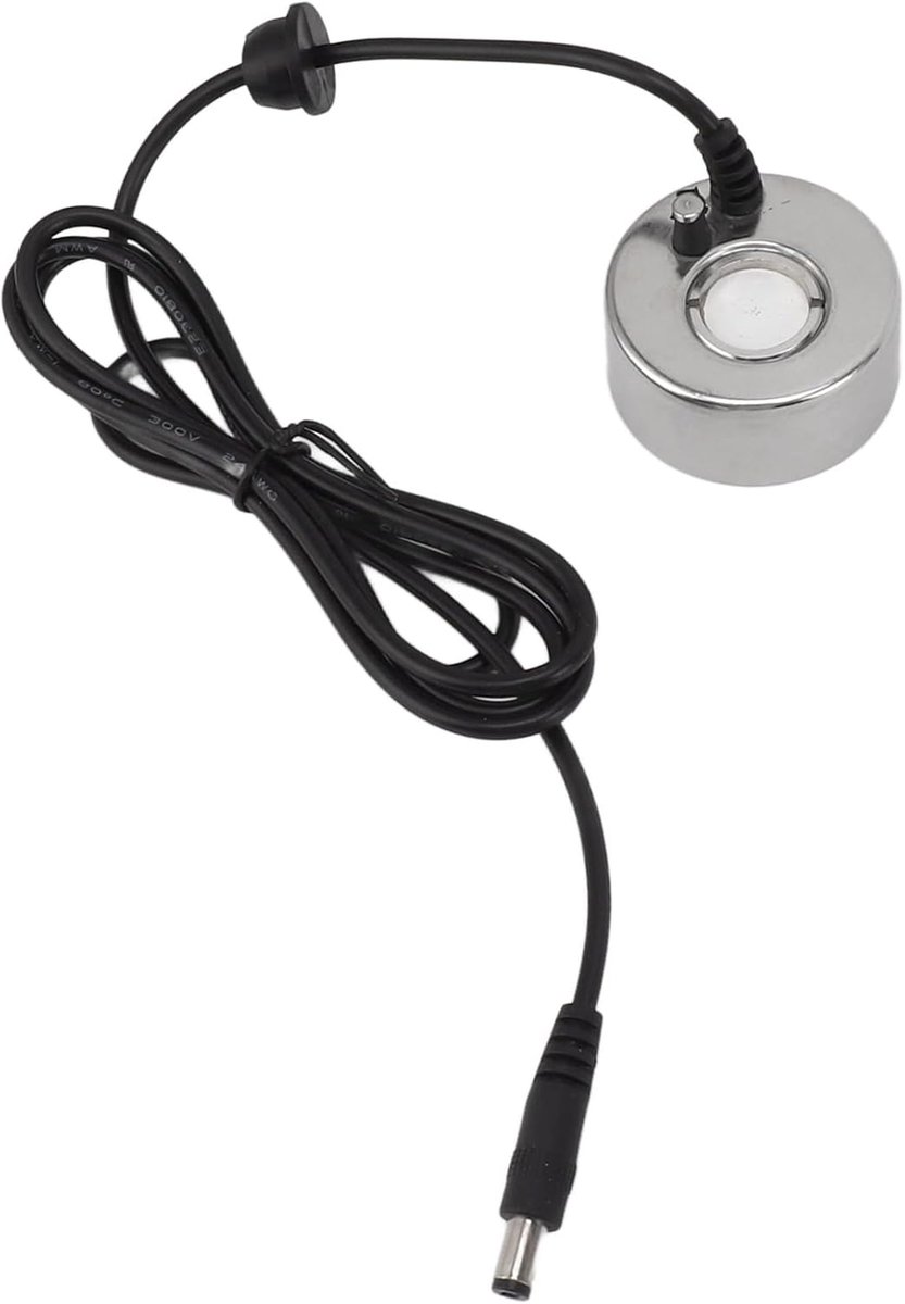 SnelShoppen - Mist Maker DC 12V Waterdampmachine voor Binnen, Tuin, Aquarium, Vogelbad - Ultrasone Vernevelaar voor Sfeervolle Decoratie en Vochtighei