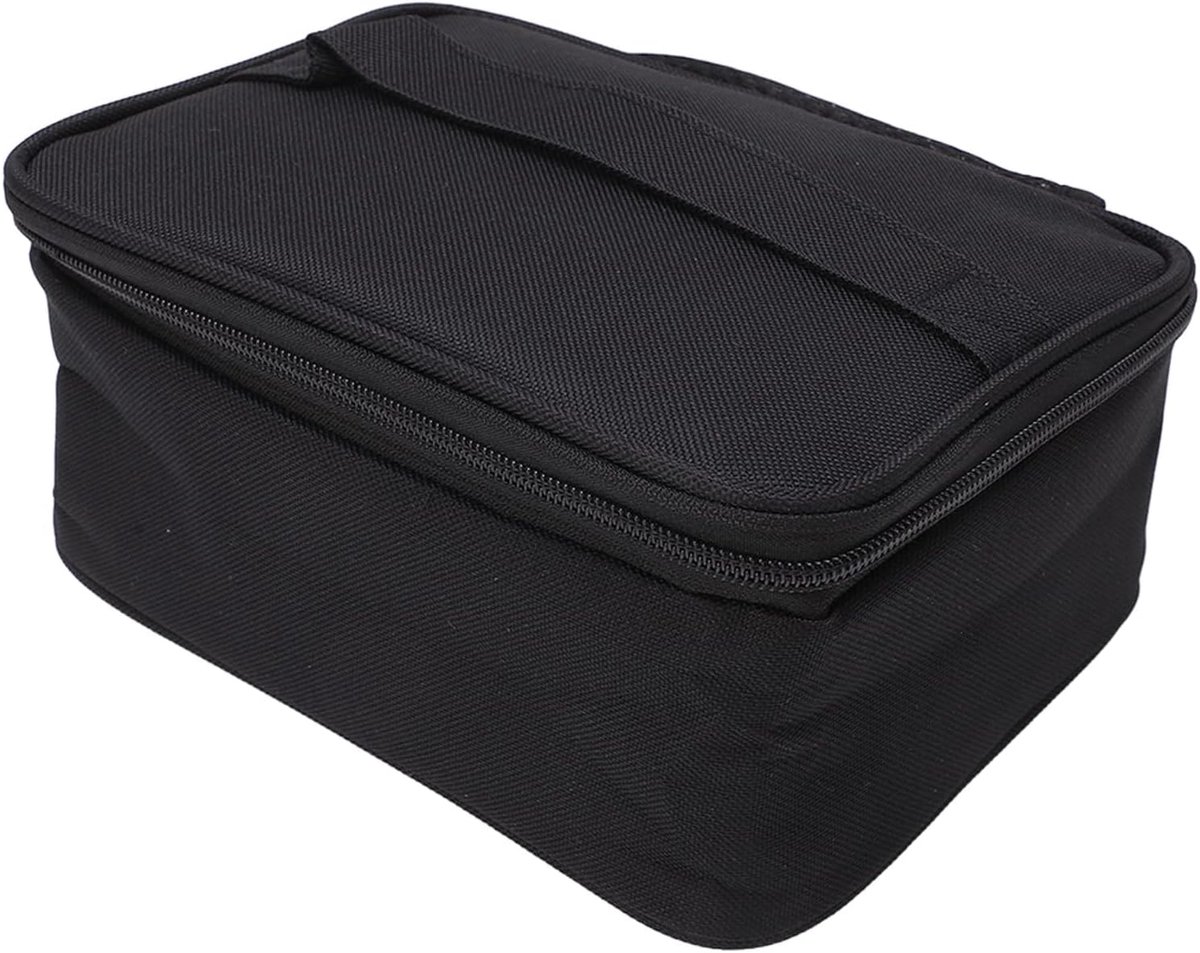 SnelShoppen - Portable Oven 12V Voedselverwarmer, Lunch Tas Met USB Oplader, Aluminium Folie Binnenvoering, Verwarmde Lunchdoos Met 2 Verwarmmethoden