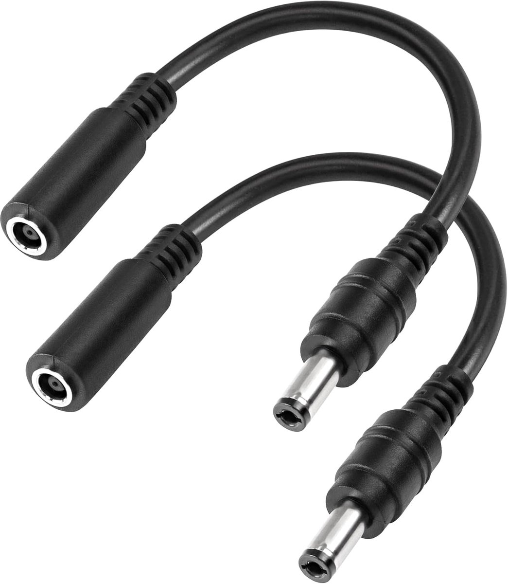 MEIRIYFA DC 5.5 x 2.5mm Plug to 4.5 x 3.0 Female Power Adapter Charging Cable Tip Adapter Converter for Laptop - ShopVlot