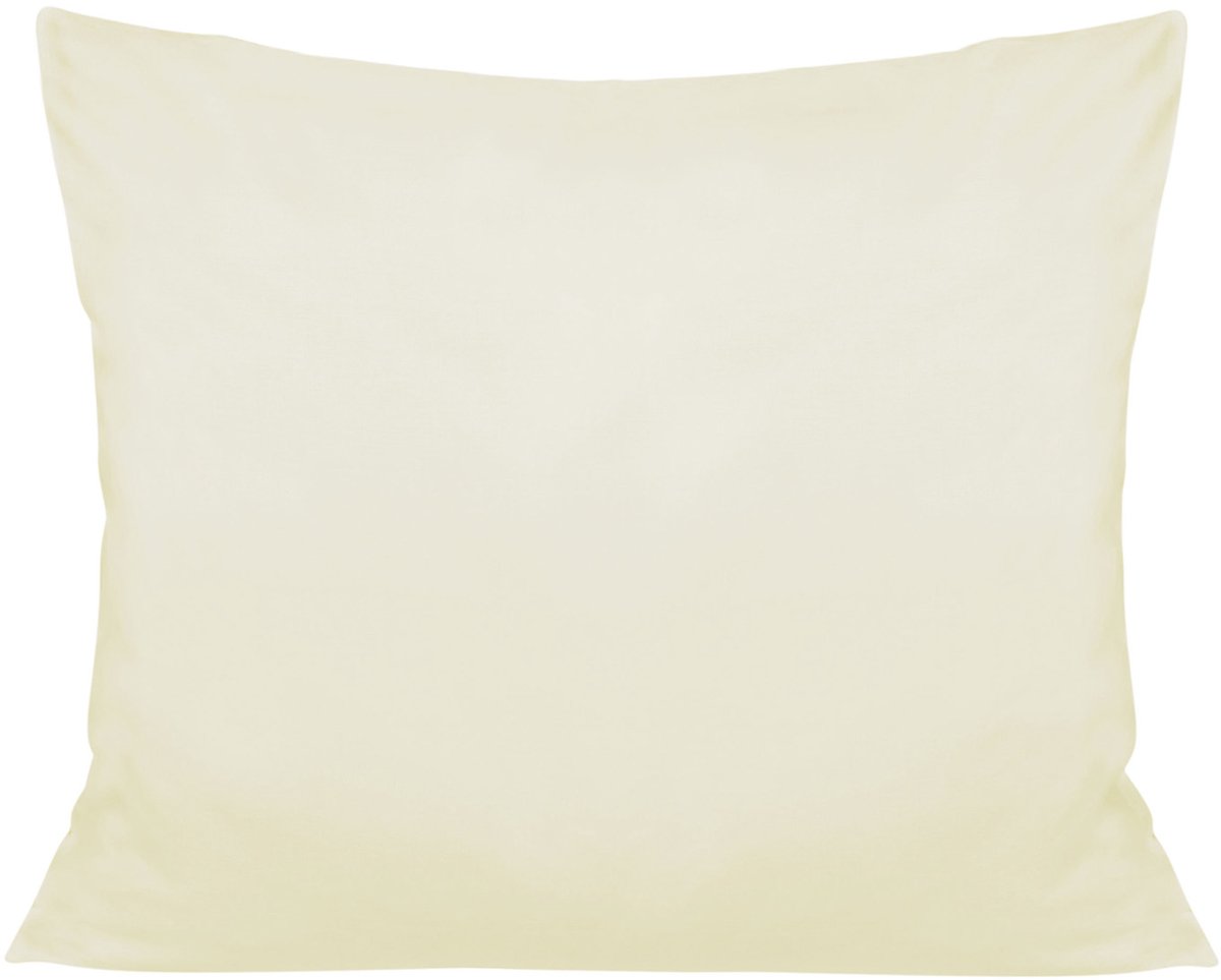 Darymex Katoen Satijn - Kussensloop - 100% Katoen - 40x60 cm - Crème Ecru Egaal