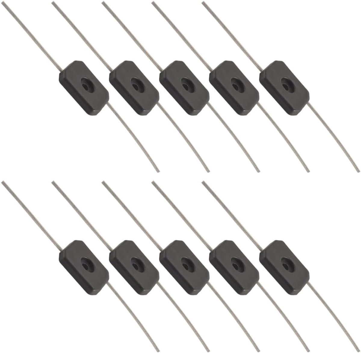 10Pcs String Trimmer Hoofd Vervanging 18Cm Universele Fit Voor Elektrische Draadloze Onkruid Eater Tuin Tool