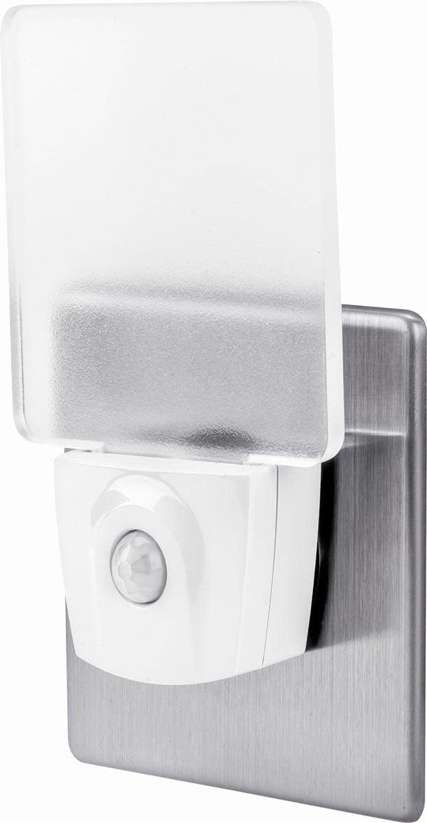 Led-nachtlampje met bewegingssensor, fotocelsensor van schemering tot zonsopgang, voor gangen, overlagers, trappen, slaapkamers en meer [energieklasse A +]