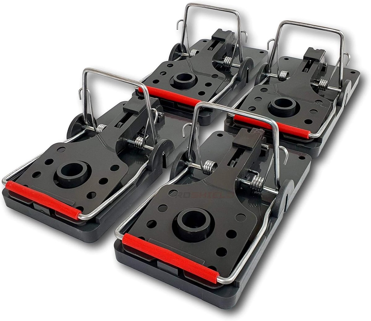 4 x rat traps - professionele kwaliteitscontrole val