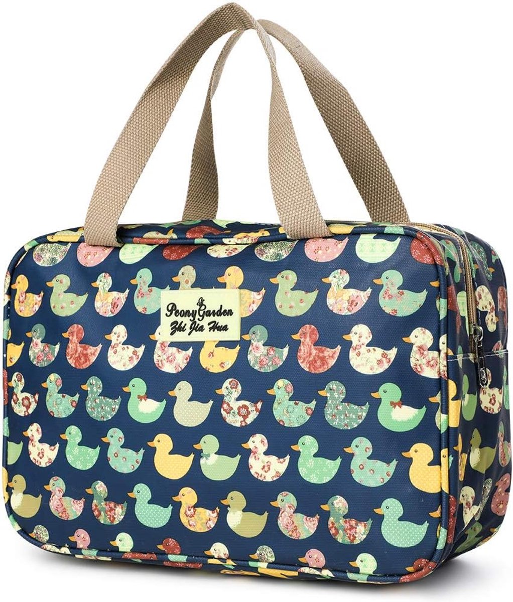 Toilettas voor op reis, make-up tas, toilettas, grote draagbare waterdichte cosmetische scheertas, make-up organizer - ShopVlot