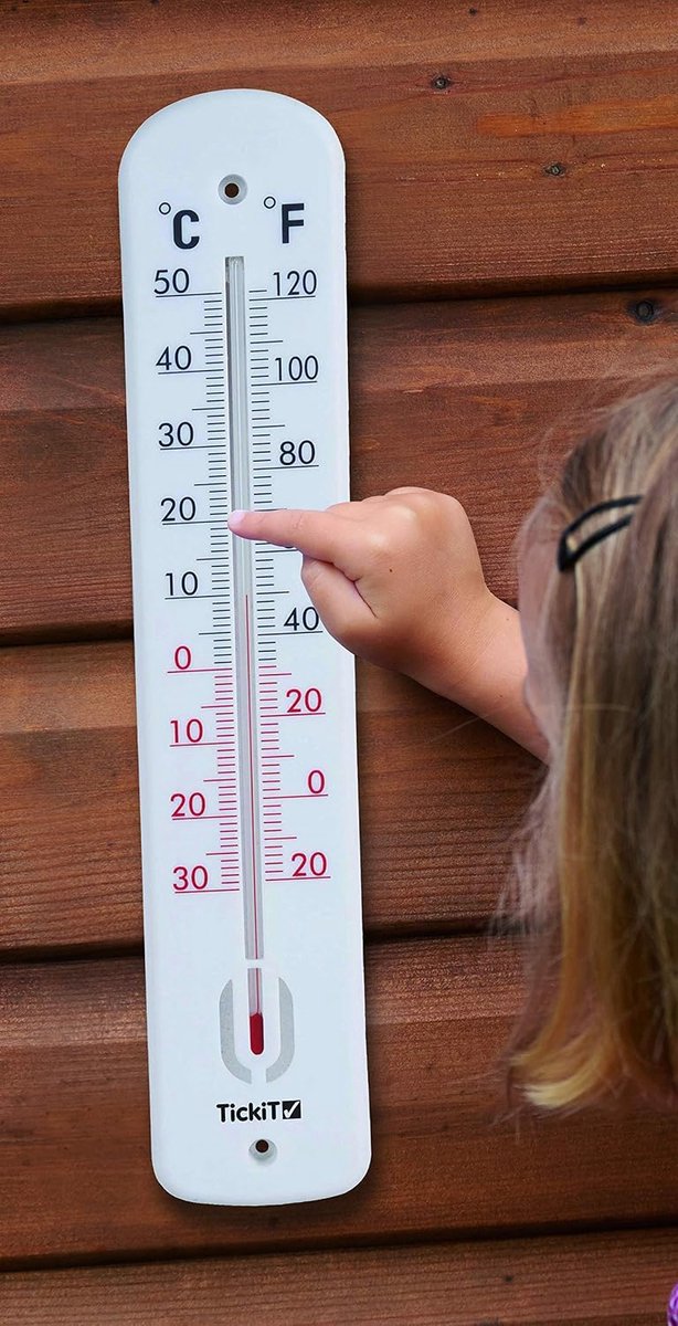 TickiT 90093 Indoor/Outdoor Thermometer - ShopVlot