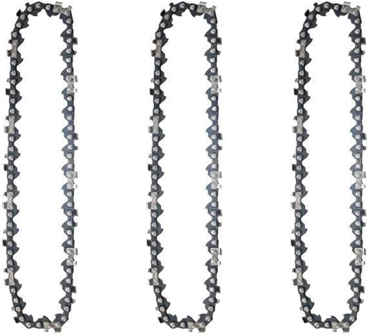 3-delige set, 6 inch, 37 kettingschakels, 18 snijgereedschappen