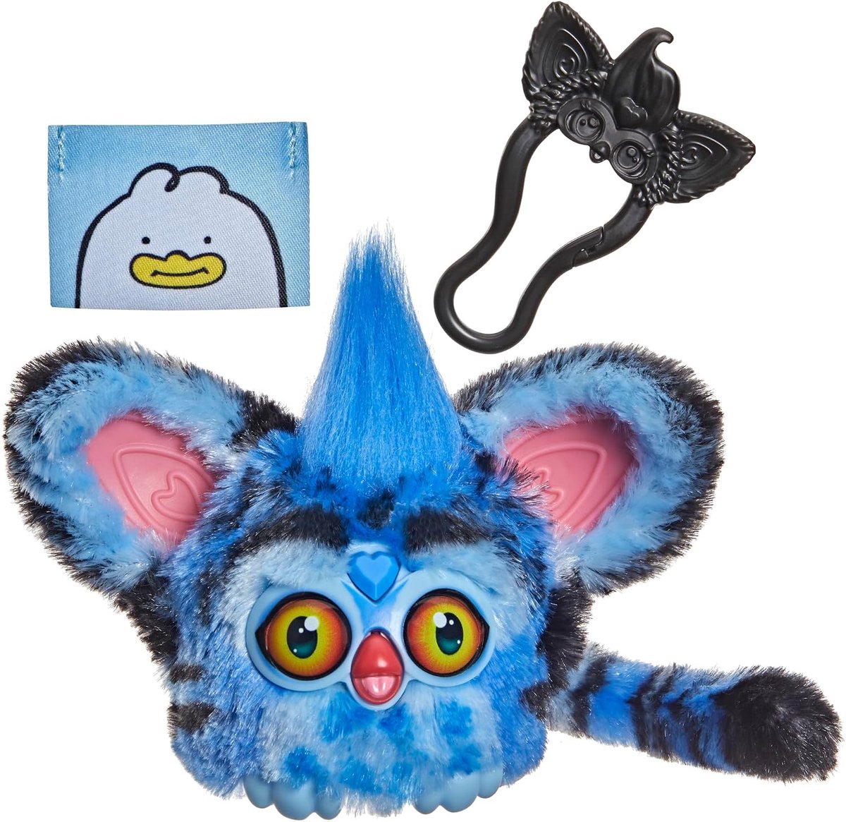 Furblets KPop Demon Hunters Derpy Tiger, miniverzamelknuffel van 7,6 cm, elektronisch speelgoed