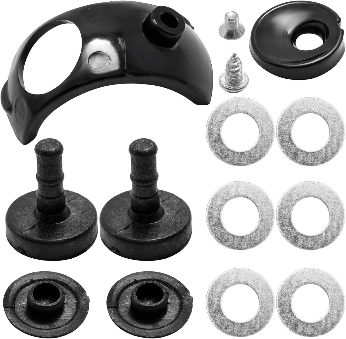 691418 wrijvingsbelagset voor, achter en zijdelingse wrijvingsbelagen, vervanging voor Alko Aks 2004 3004 3504 Caravan Stabilisator, vervangt 1220755