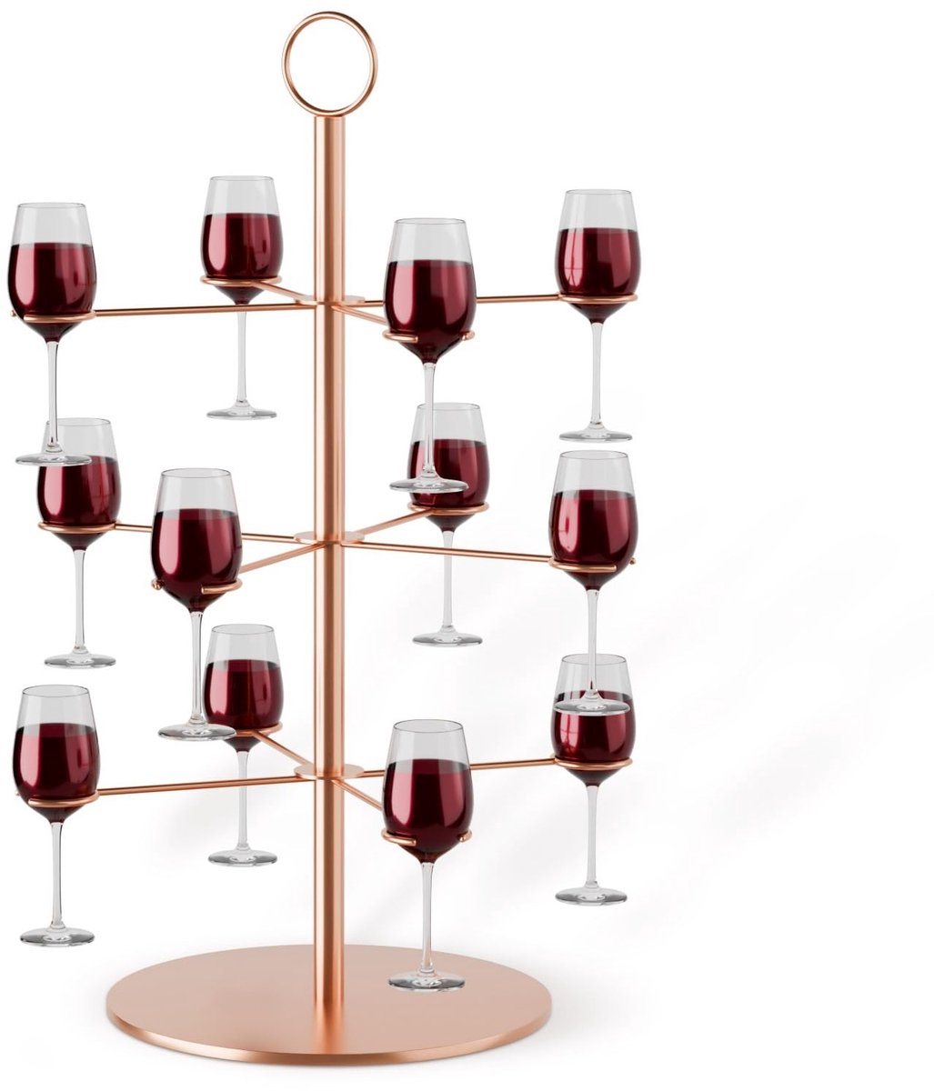 Omgoods - Aperol Dranktoren voor 12 Glazen, Afneembaar en Stijlvol