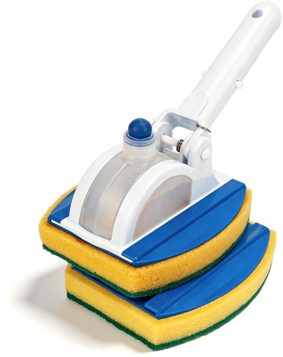 Omgoods - Pool Sponsborstel van 25 cm met 135° Hinge