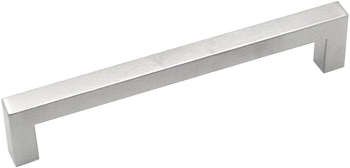 Deurknoppen - 16 cm Gat middenafstand - Roestvrij staal - Moderne minimalistische stijl - Voor kasten of laden - ShopVlot