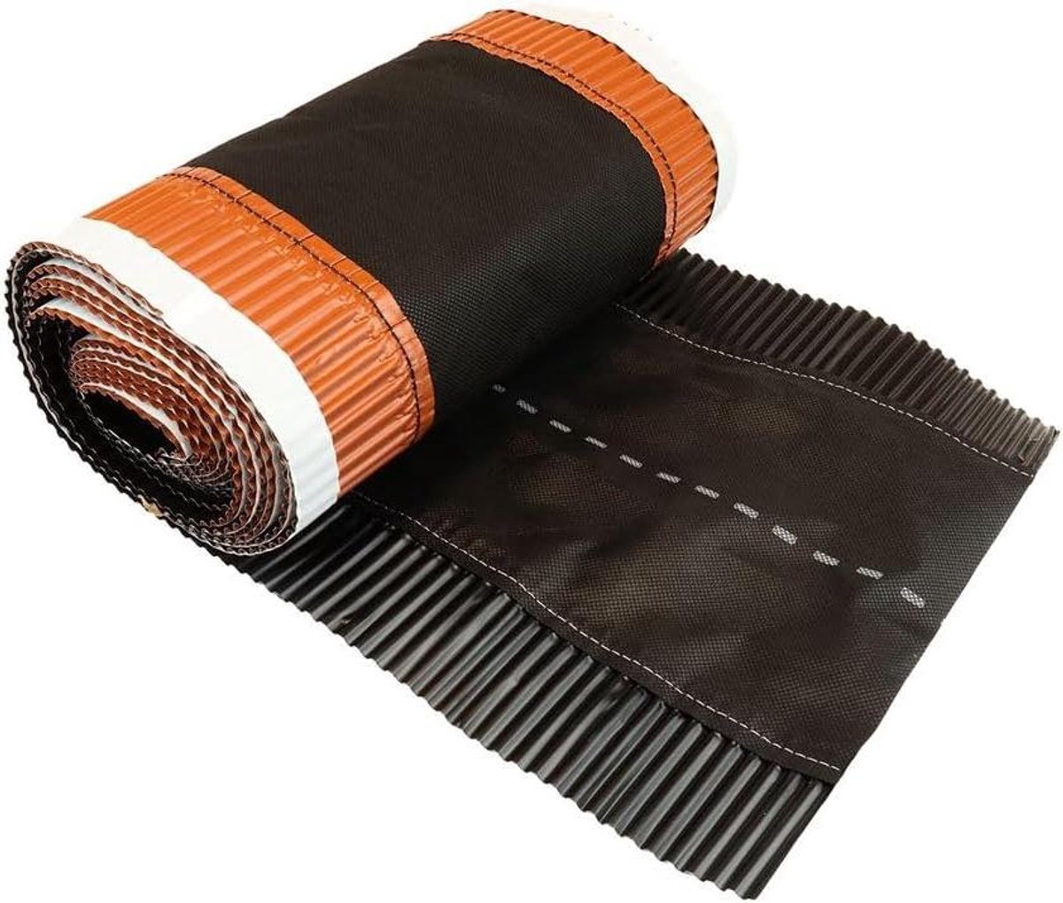 Onderdakrol - Dichtingsband Butyl tape - Dakreparatie - Geperforeerd - 320 mm x 5 m - Zwart