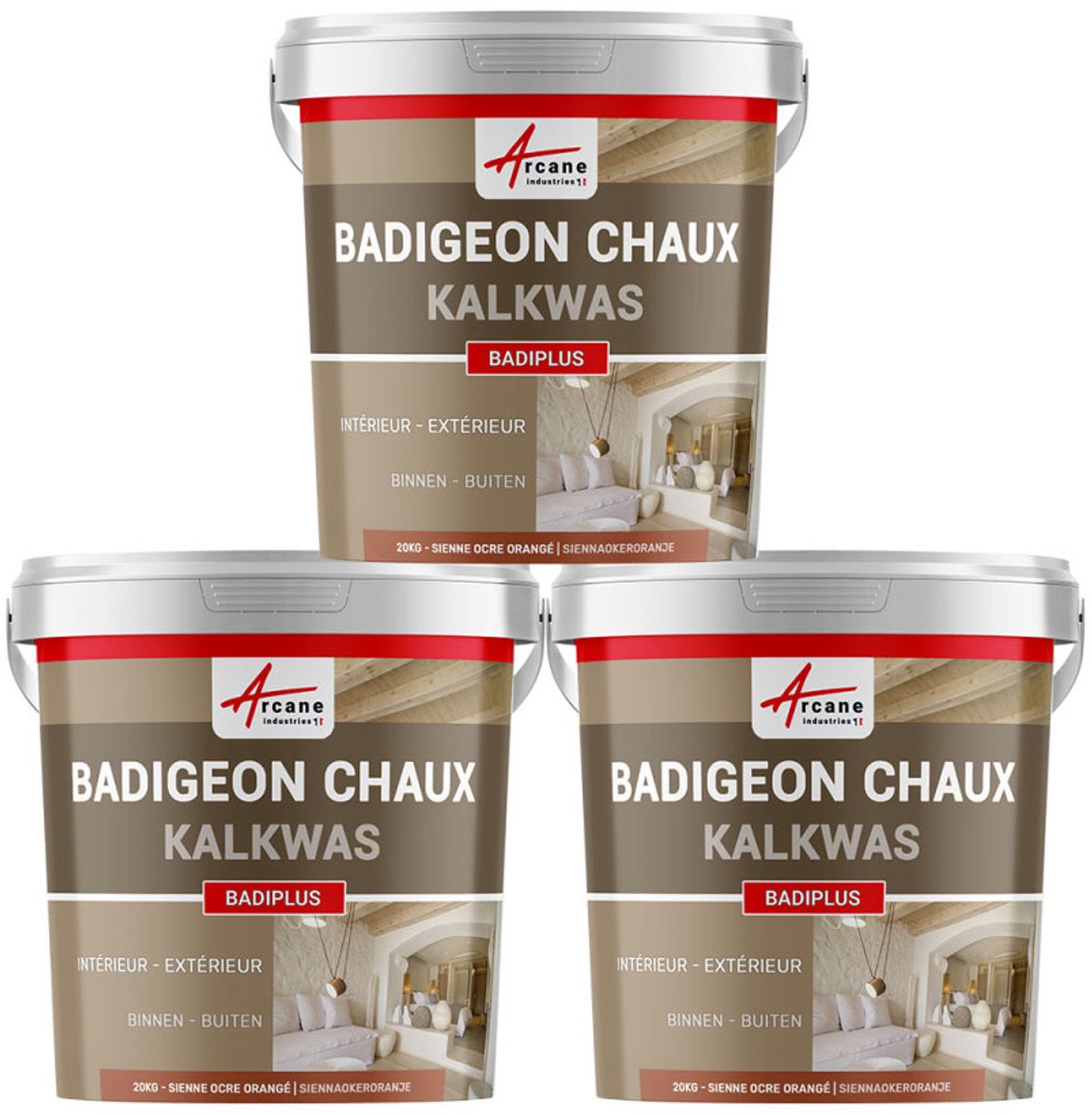 Kalkpleister Binnenmuur en Buitengevel - BADIPLUS