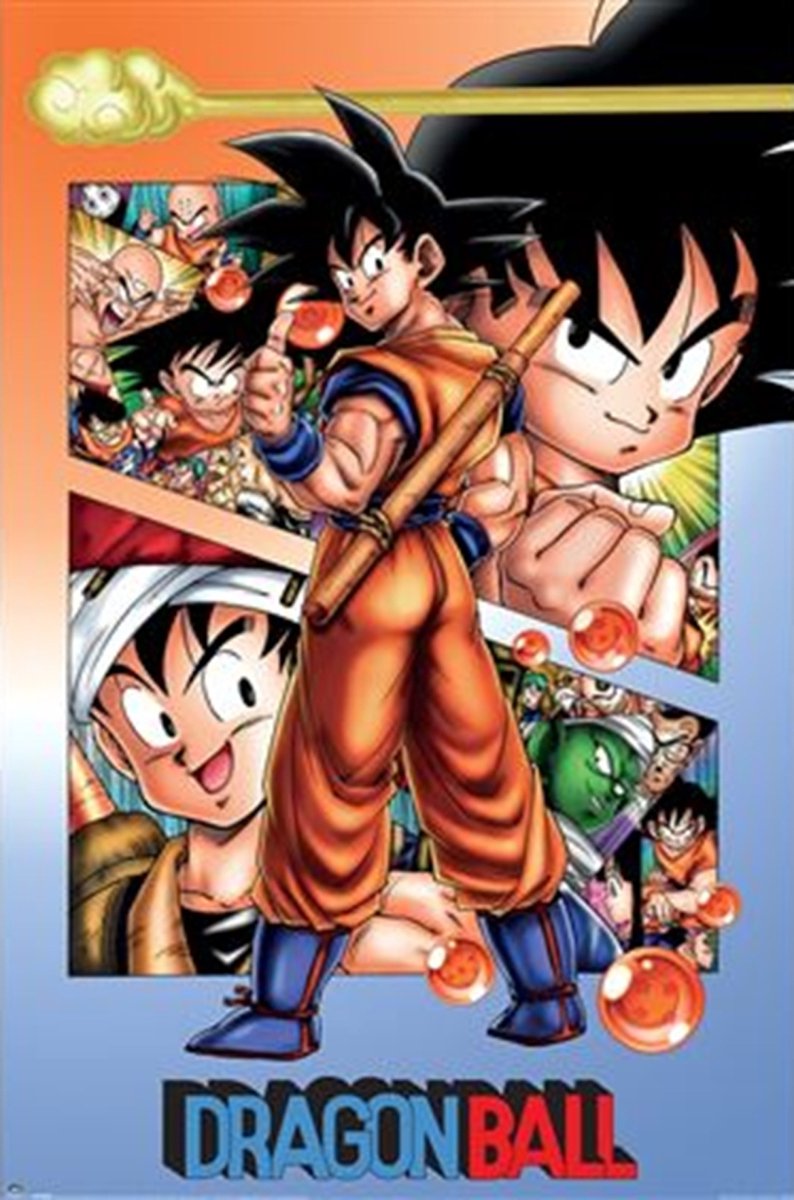 Pyramid Poster Dragon Ball - Goku 61x91,5cm Divers