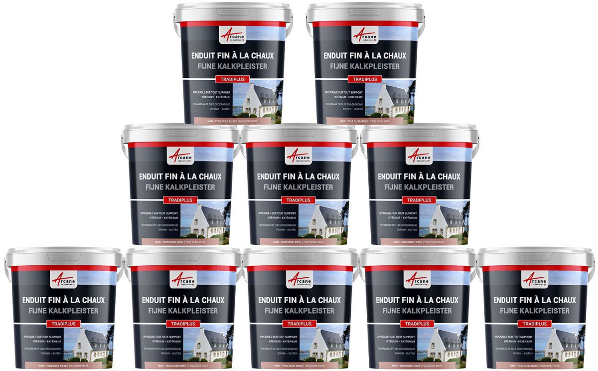 Fijne kalkpleister voor binnen- en buitendecoratie - TRADIPLUS