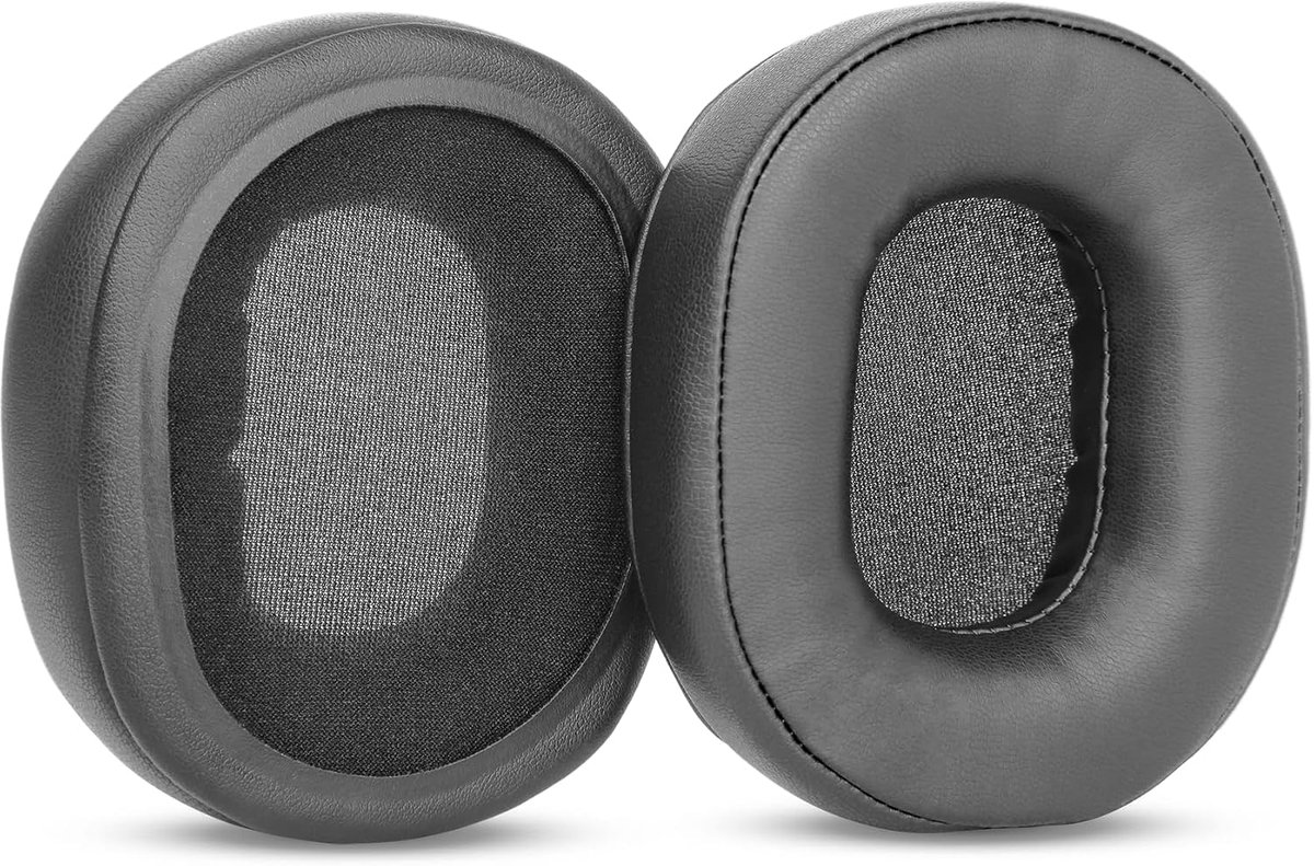 SnelShoppen - 1 Paar Vervangende Oorkussens voor Hoofdtelefoon, Earmuffs, Compatibel met Pioneer SE-MS5T MS7BT MS9BN, Snelle Installatie, Comfortabel,