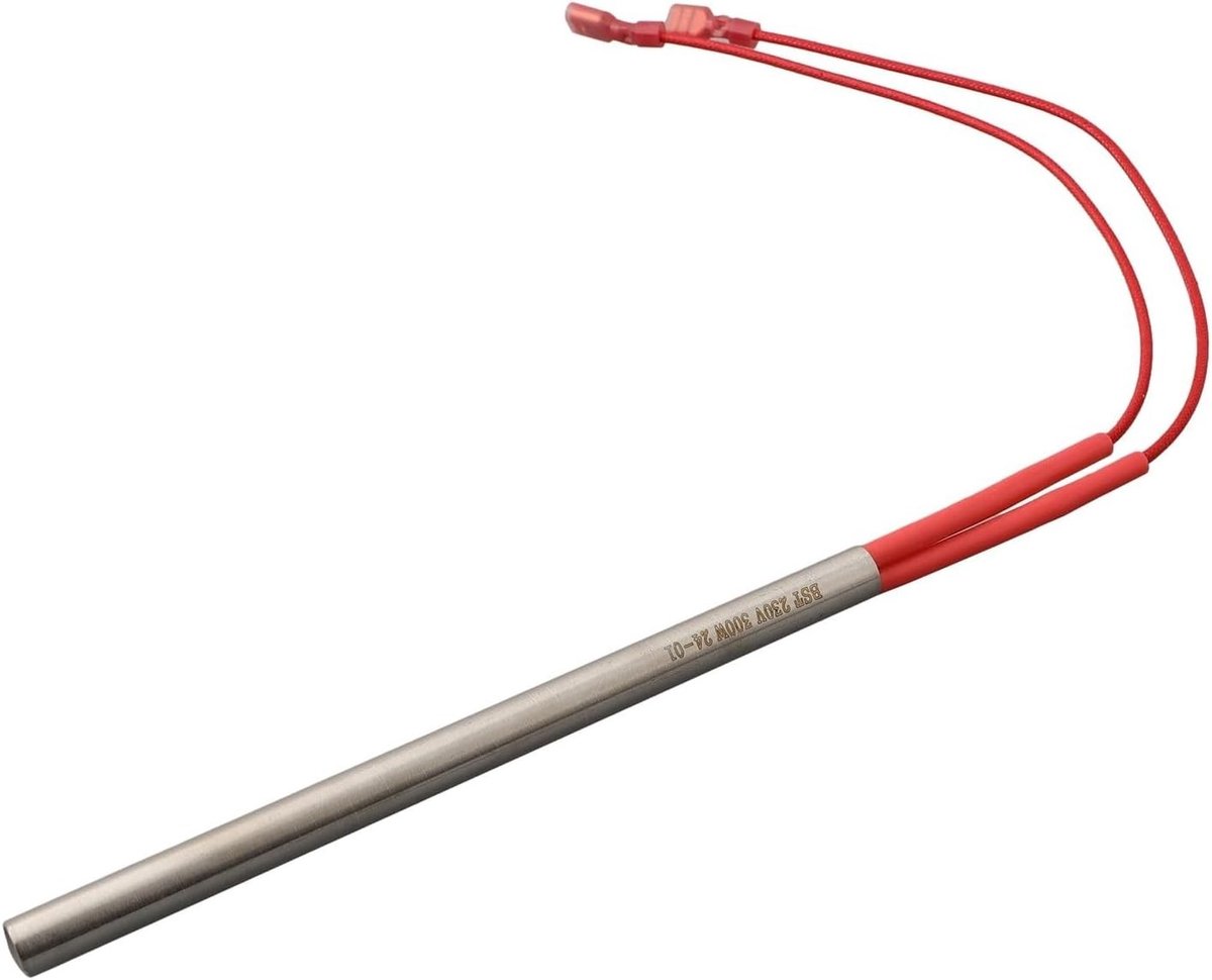 Vervangende Hot Rod Ontsteking Kit voor Pellet Barbecues 9.5 * 150mm 230V 300W Verwarmingsstaaf (1 Stuk) - Perfect voor Grillen en Koken, Hoogwaardige Kwaliteit, Duurzaam en Efficiënt