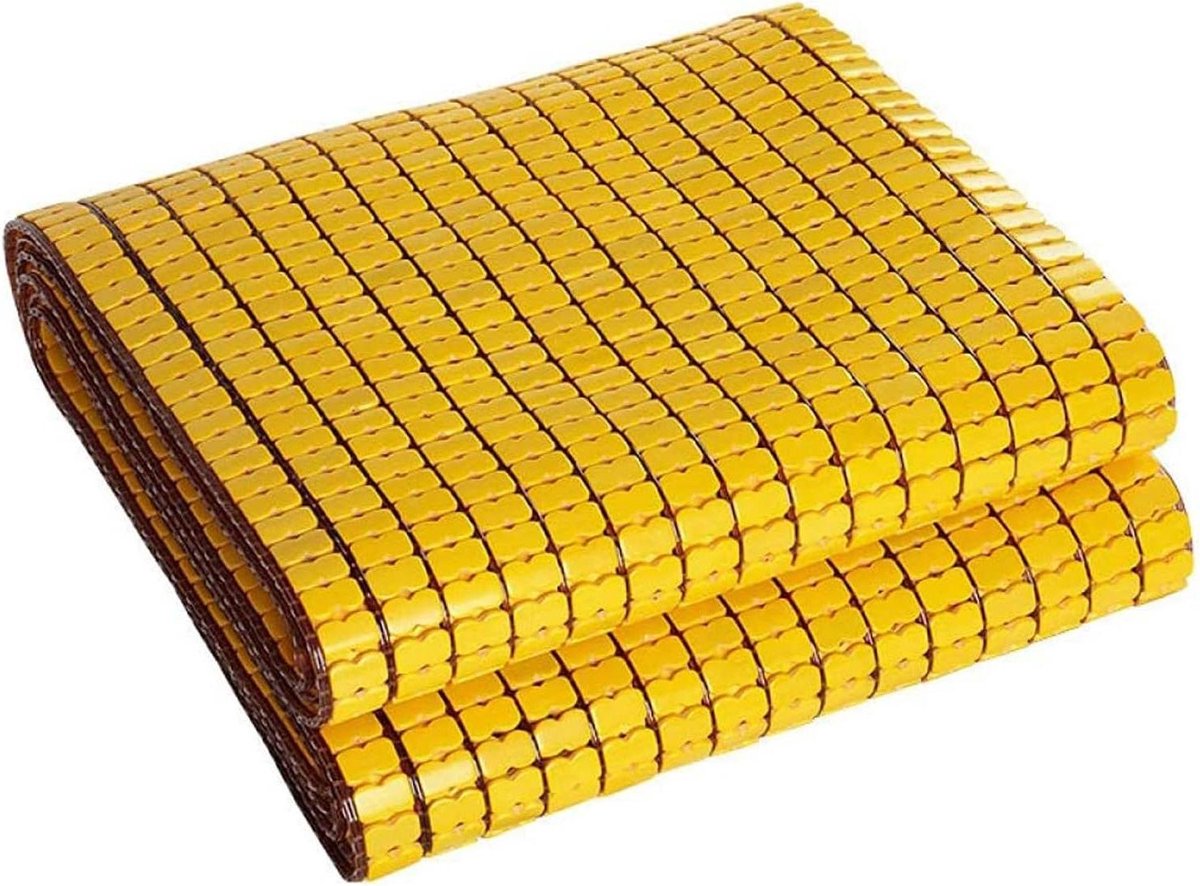 Zomerslaapmat Bamboe - Koel Matras Topper - Koel Slapen - Natuurlijk Ademend Materiaal - 200x200 cm - Niet gespecificeerd