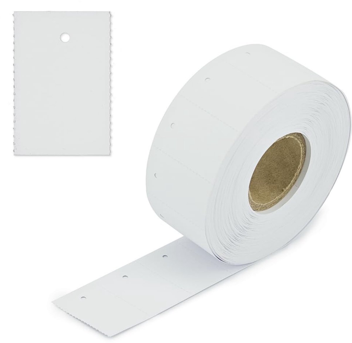 Omgoods - Kartonnen Labels met Gat voor Producten (30 x 50 mm)