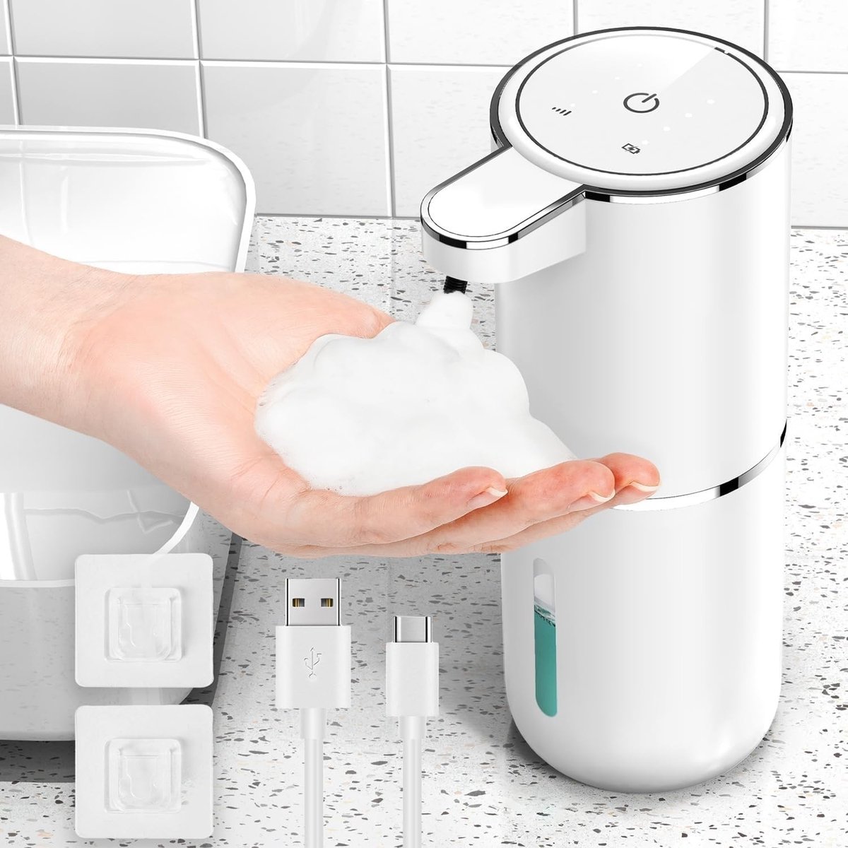 Omgoods - Automatische Zeepdispenser voor Badkamer en Keuken
