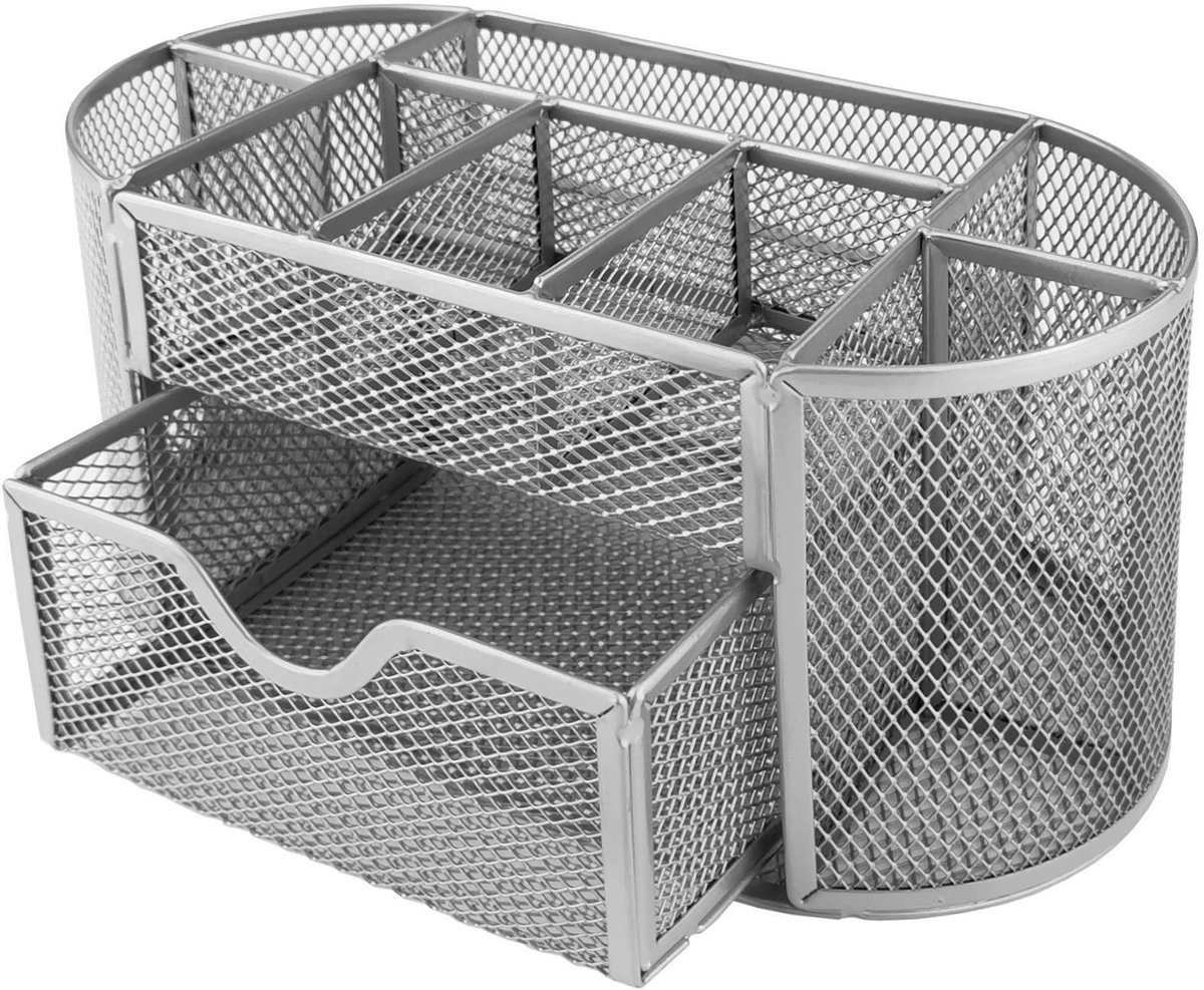 Omgoods - Metalen Bureau Organizer met 9 Compartimenten