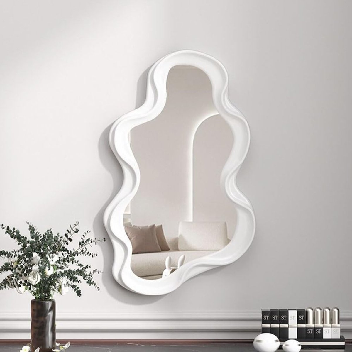 Omgoods - Irregulaire Wandspiegel voor Decoratie - Modern en Stijlvol