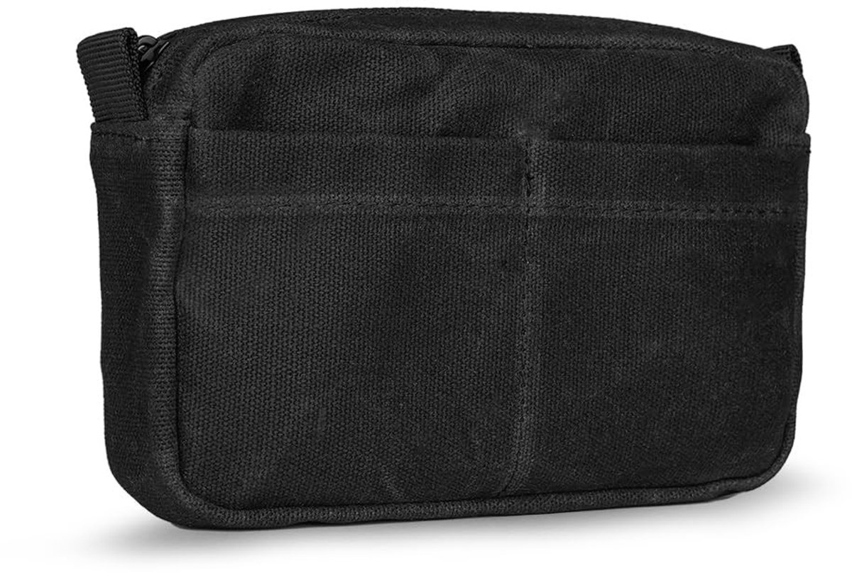 Omgoods - EDC Heuptas voor Mannen, Canvas Organizer met 2 Vakken, Ideaal voor Dagelijks Gebruik
