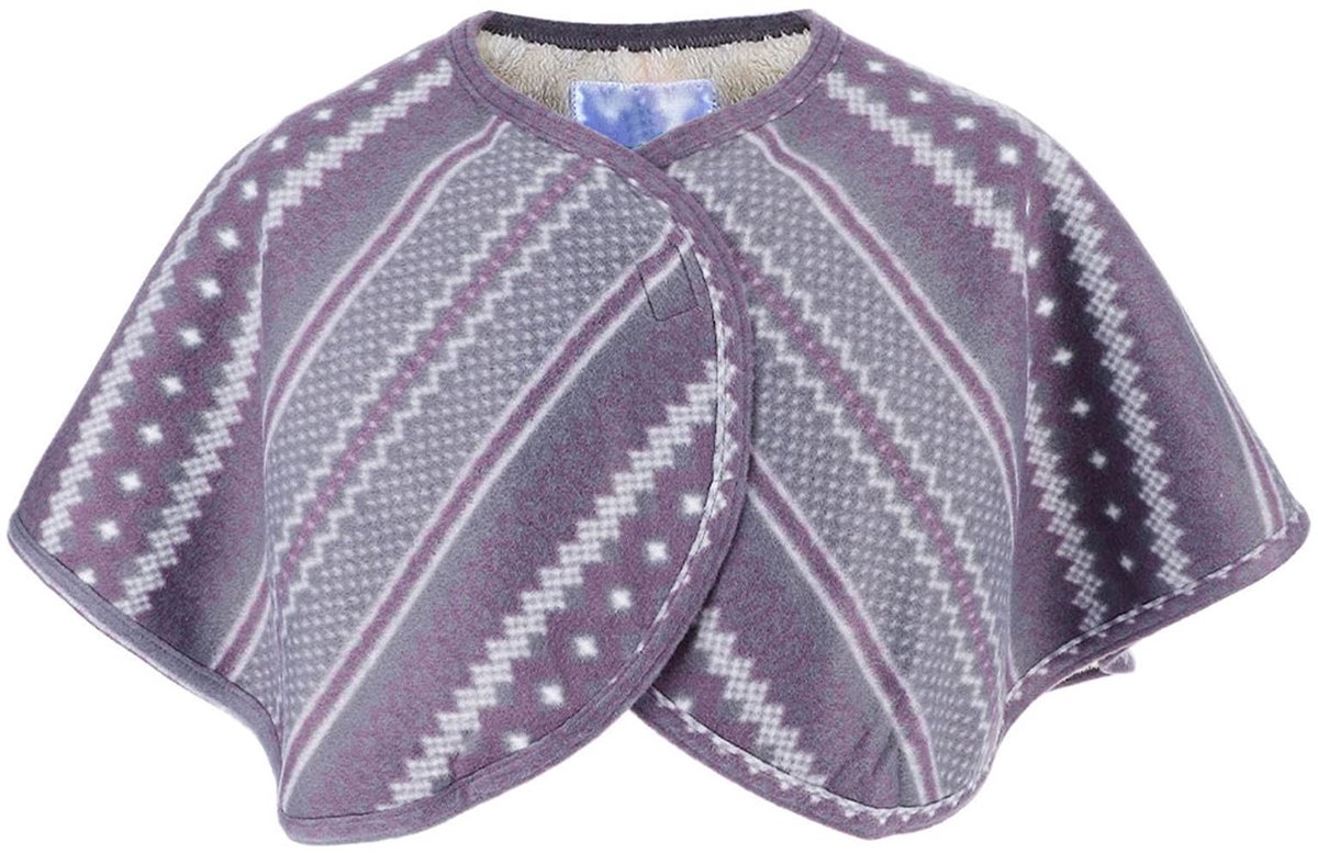 Omgoods- Sjaal Dubbellaags Warm - Schouderbeschermer - Fleece - Ademend - Lichtgewicht - 38x90 cm - Schoudercape