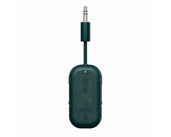Twelve South AirFly Pro 2 – Geniet van In-Flight Entertainment met Draadloze Hoofdtelefoons – Koppel Twee Sets Draadloze Hoofdtelefoons voor Gedeeld Luisteren – Meer dan 25 Uur Batterijduur - Groen