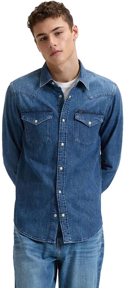 Lee 112376547 Regular Fit Overhemd Met Lange Mouwen 5XL Man Brookside