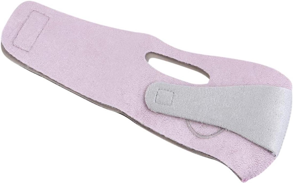 Gezichtsband Elastisch - Gezichtsband V-lijn - Gezichtsvorming - Grafeen Ademend Materiaal - 60 x 10.5 cm - Niet gespecificeerd
